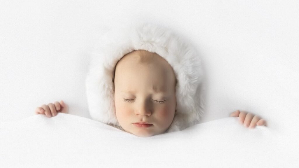Download gratis patchwork babytæppe mønster