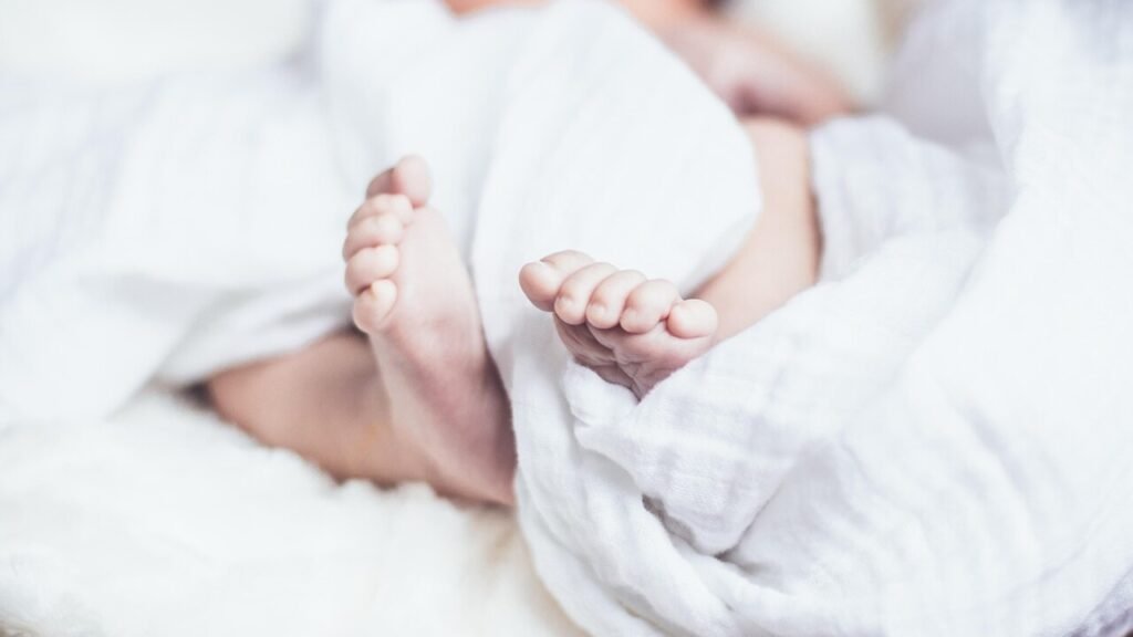 Download gratis babytæppe mønster