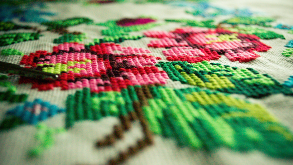 Download gratis broderi mønster